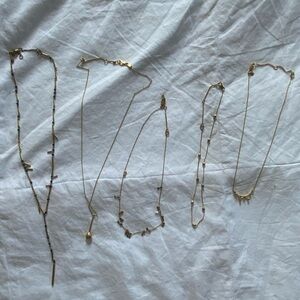 Madewell Necklaces - Set of 5